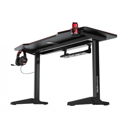 Стіл Trust GXT 1175 Imperius XL, (140x66см), чорний