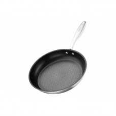 Сковорода Ardesto Gemini Gazzo 28 см, сірий, нержавіюча сталь, алюміній Сковорода Ardesto Gemini Gazzo 28 см, сірий, нержавіюча сталь, алюміній