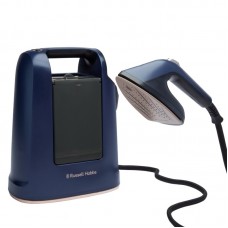 Відпарювач Russell Hobbs Genie Maestro, 1700Вт, 750мл, паровий удар -20гр, верт. відпарювання, керам. підошва, синій