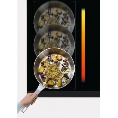 Варильна поверхня Electrolux індукційна, 60см, розширена зона, Hob2Hood, чорний