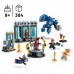 Конструктор LEGO Super Heroes Лабораторія Залізної Людини: зал обладунків