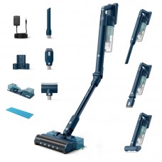 Пилосос Philips безпровідний Flex Series 5000, вологе прибирання, конт пил -0.27л, автон. робота до 60хв, PowerCyclone 10, сіро-зелений