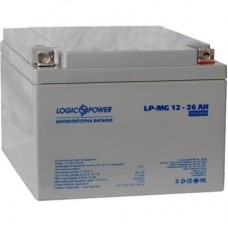 Батарея к ИБП LogicPower MG 12В 26Ач (2675) Батарея к ИБП LogicPower MG 12В 26Ач (2675)