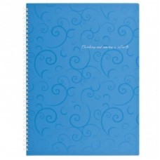 Блокнот Buromax spiral side, А4, 80sheets, Barocco, square, blue (BM.2446-614) Блокнот Buromax spiral side, А4, 80sheets, Barocco, square, blue (BM.2446-614)