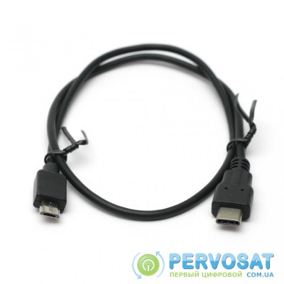 Дата кабель USB 3.0 Type C – micro USB 0.5м PowerPlant (KD00AS1259)