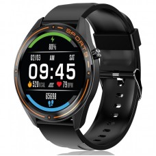 Смарт-годинник 2E Motion GT 46 mm Black-Orange