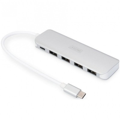 Хаб DIGITUS USB-C &gt; 4xUSB-A/USB-C