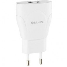 Зарядний пристрій Gelius Pro Focus GP-HC01 2USB 2.1A + Cable iPhone 8 White (70589) Зарядний пристрій Gelius Pro Focus GP-HC01 2USB 2.1A + Cable iPhone 8 White (70589)