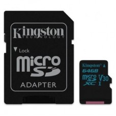 Карта пам'яті Kingston 64GB microSDXC class 10 UHS-I U3 Canvas Go (SDCG2/64GB) Карта пам'яті Kingston 64GB microSDXC class 10 UHS-I U3 Canvas Go (SDCG2/64GB)