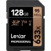 Карта памяти Lexar 128GB SDXC class 10 UHS-I U3 V30 633x Professional (LSD128CB633)