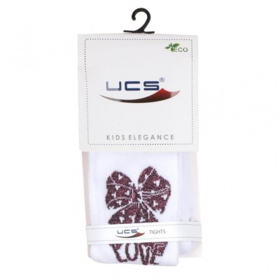 Колготки UCS SOCKS с бантом (M0C0301-2158-7G-white)