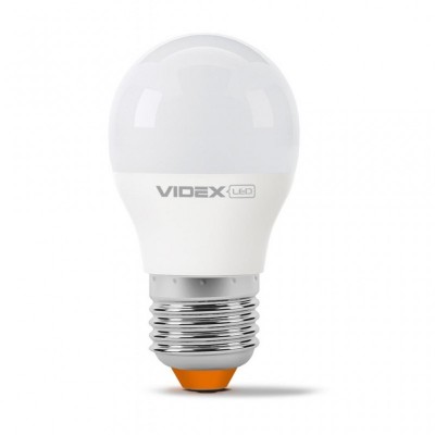 Лампочка VIDEX LED G45e 7W E27 3000K 220V (VL-G45e-07273)