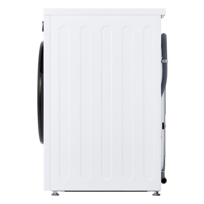 Пральна машина LG фронтальна, 9кг, 1400, A, 55см, дисплей, пара, інвертор, білий