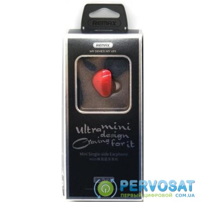 Bluetooth-гарнитура Remax RB-T21 Red (RB-T21RD)