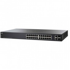 Комутатор мережевий Cisco SF220-24 (SF220-24-K9-EU) Комутатор мережевий Cisco SF220-24 (SF220-24-K9-EU)