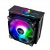 Процесорний кулер Zalman CNPS10X OPTIMA II BLACK RGB LED LGA2066,2011-V3,2011,115X,1366,AM4,AM3+,AM3,FM2+,FM2, 120мм