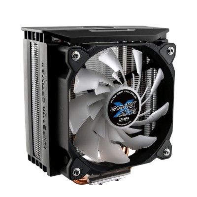 Процесорний кулер Zalman CNPS10X OPTIMA II BLACK RGB, LGA1700, 2066, 2011V3, 2011, 1366, 115X, AM5, AM4, AM3, AM3+, FM2, FM2+, TDP180W