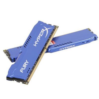 Модуль пам'яті для комп'ютера DDR3 16Gb (2x8GB) 1600 MHz HyperX Fury Fury Blu Kingston Fury (ex.HyperX) (HX316C10FK2/16)