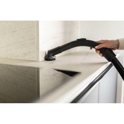 Пилосос Gorenje мішковий, 750Вт, конт пил -3л, HEPA, телескоп трубка, синій