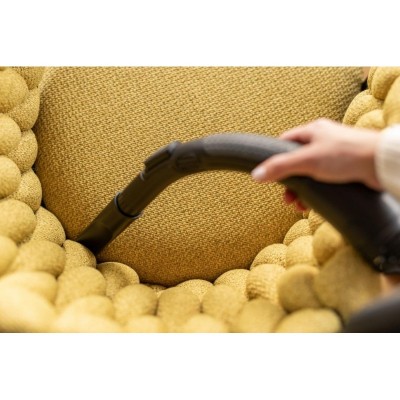 Пилосос Gorenje мішковий, 750Вт, конт пил -3л, HEPA, телескоп трубка, синій