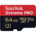 SanDisk Extreme Pro microSDXC UHS-I A2 V30 U3 Class10[SDSQXCY-064G-GN6MA]