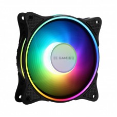 Корпусний вентилятор 2E GAMING F120OI-ARGB, 120мм, 1200rpm, 3pin, 3pin +5VARGB, 25.3dBa, чорний Корпусний вентилятор 2E GAMING F120OI-ARGB, 120мм, 1200rpm, 3pin, 3pin +5VARGB, 25.3dBa, чорний