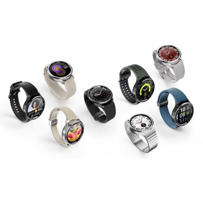 Смарт-годинник Samsung Galaxy Watch 6 Classic 43mm (R950) 1.31&quot;, 432x432, sAMOLED, BT 5.3, NFC, 2/16GB, сріблястий