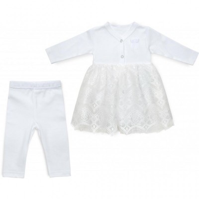 Набір дитячого одягу ТМ Баранчик БО для Крещения (076-11-62G-white)