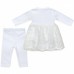 Набір дитячого одягу ТМ Баранчик БО для Крещения (076-11-62G-white)