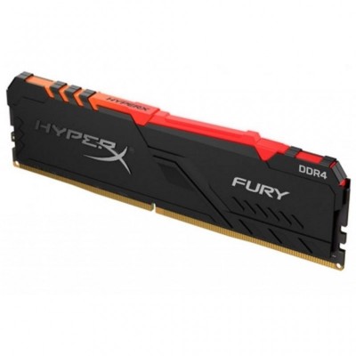 Модуль пам'яті для комп'ютера DDR4 16GB 3200 MHz HyperX Fury RGB Kingston (HX432C16FB4A/16)