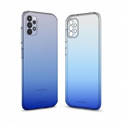 Чохол до моб. телефона MakeFuture Samsung A32 Gradient (Clear TPU) Blue (MCG-SA32BL)
