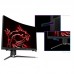 Монітор LCD 27" MSI MPG Artymis 273CQR, 2xHDMI, DP, USB-C, 2xUSB, Audio, VA, 2560x1440, 165Hz, 1ms, 88%DCI-P3, CURVED, FreeSync, HDR400