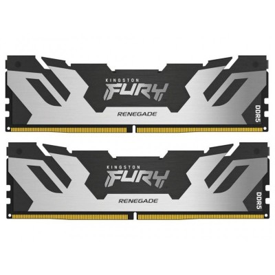 Пам'ять ПК Kingston DDR5 32GB KIT (16GBx2) 7200 FURY Renegade XMP Срібний