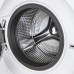 Пральна машина Haier фронтальна, 12кг, 1400, A+++, 60см, дисплей, пара, інвертор, люк чорний, прямий привід, білий