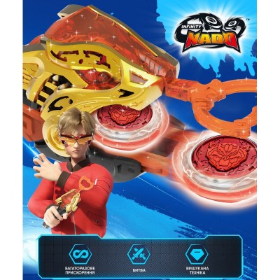 Дзиґа Infinity Nado VI Starter Pack Палаючий Бойовий Ведмідь (Blazing War Bear)