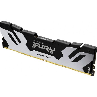 Пам'ять ПК Kingston DDR5 16GB 7600 FURY Renegade XMP Срібний