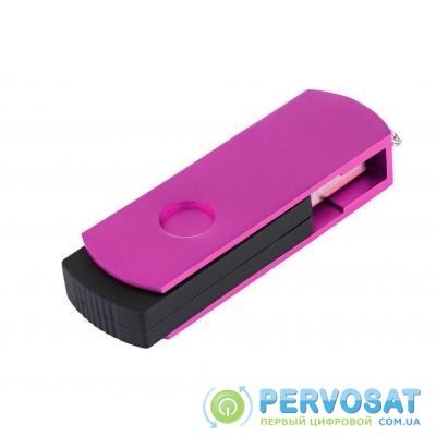 USB флеш накопитель eXceleram 32GB P2 Series Purple/Black USB 2.0 (EXP2U2PUB32)