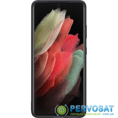 Чехол для моб. телефона Samsung Silicone Cover Samsung Galaxy S21 Ultra Black (EF-PG998TBEGRU)