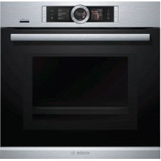 Духова шафа Bosch електрична, 66л, A+, пара, дисплей, конвекція, ф-ція мікрохвиль, чорний Духова шафа Bosch електрична, 66л, A+, пара, дисплей, конвекція, ф-ція мікрохвиль, чорний