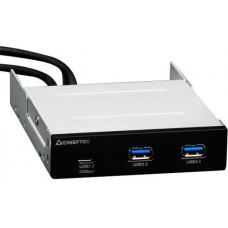 USB хаб CHIEFTEC MUB-3003C для 3.5" відсіків фронтальних панелей корпусів, 2xUSB3.1 Gen.1, 1xUSB3.1 Gen.2 Type-C USB хаб CHIEFTEC MUB-3003C для 3.5" відсіків фронтальних панелей корпусів, 2xUSB3.1 Gen.1, 1xUSB3.1 Gen.2 Type-C