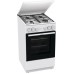 Плита Gorenje комбінована, 68л, 50x60см, емальовані реш, з кришкою, білий