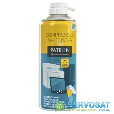 Чистящий сжатый воздух PATRON spray duster 400ml (F3-020)