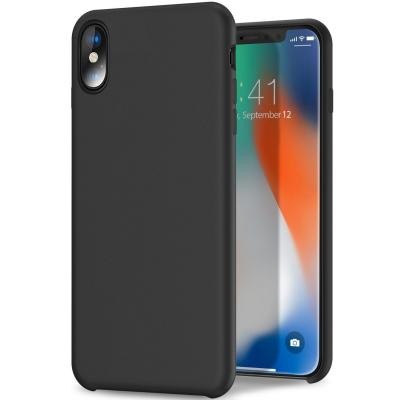 Чохол до моб. телефона Laudtec для iPhone X/XS liquid case (black) (LT-IXLC)