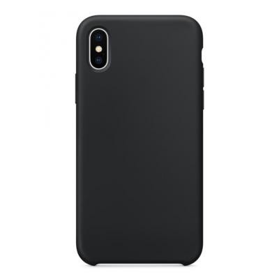 Чехол для моб. телефона Laudtec для iPhone X/XS liquid case (black) (LT-IXLC)