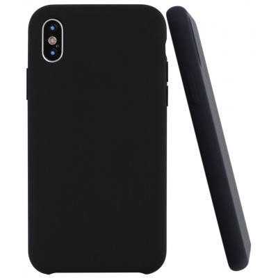 Чохол до моб. телефона Laudtec для iPhone X/XS liquid case (black) (LT-IXLC)