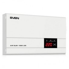 Стабілізатор AVR SLIM-1000 LCD SVEN (00380034) Стабілізатор AVR SLIM-1000 LCD SVEN (00380034)
