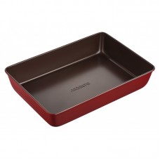 Форма для випікання Ardesto Golden Brown прямок. 34,5*24 см, коричневий,червоний, вуглецева сталь Форма для випікання Ardesto Golden Brown прямок. 34,5*24 см, коричневий,червоний, вуглецева сталь