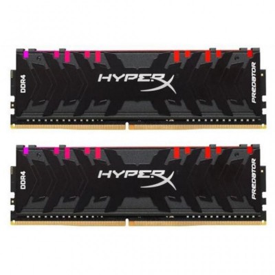 Модуль пам'яті для комп'ютера DDR4 32GB (2x16GB) 3600 MHz HyperX Predator RGB HyperX (Kingston Fury) (HX436C17PB3AK2/32)