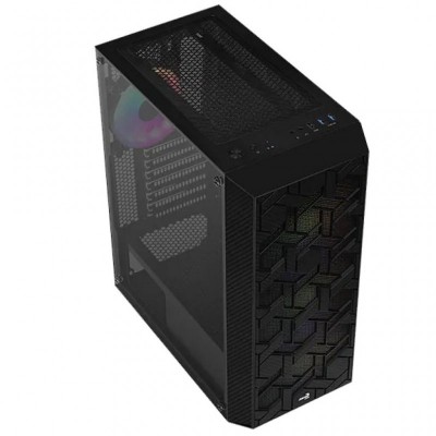 Корпус AeroCool Hive-G-BK-v2