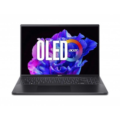 Ноутбук Acer Swift Go 16 SFG16-71 16" 3.2K OLED, Intel i7-13620H, 32GB, F1TB, UMA, Win11, чорний